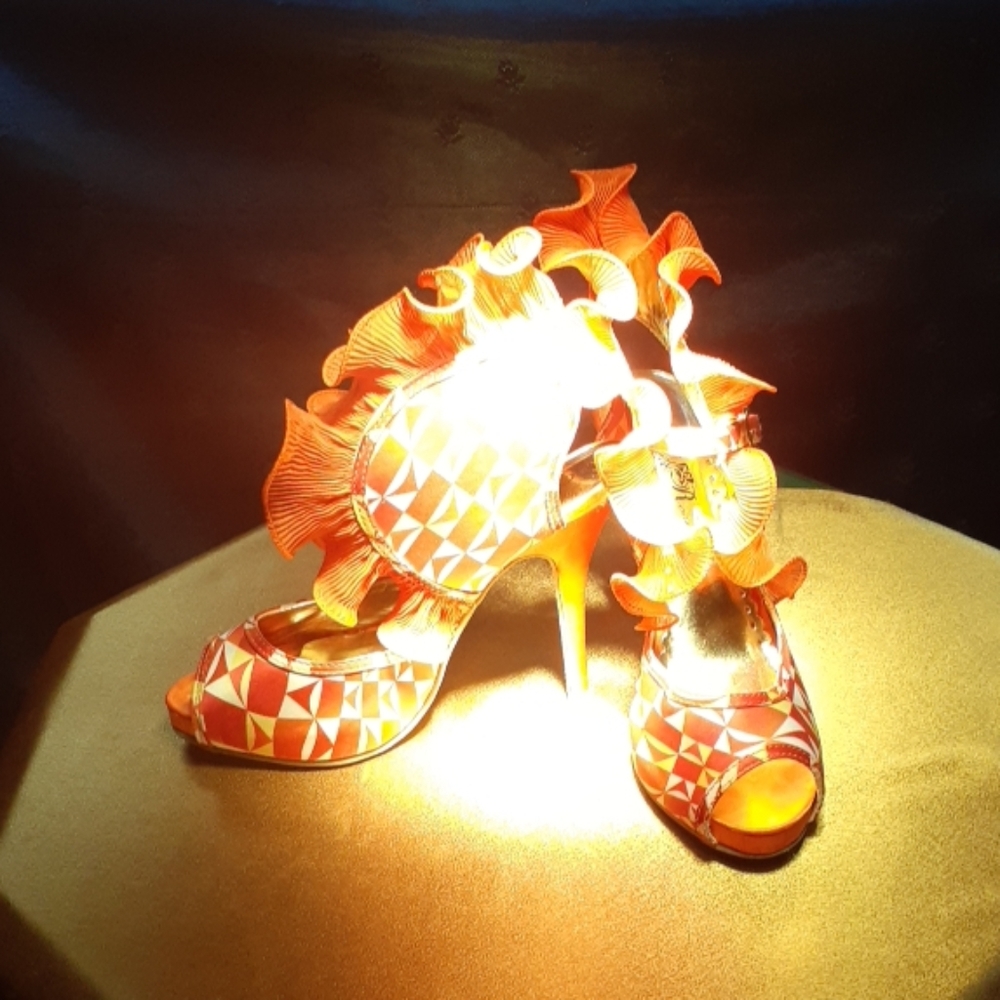 Wild Rose high heels